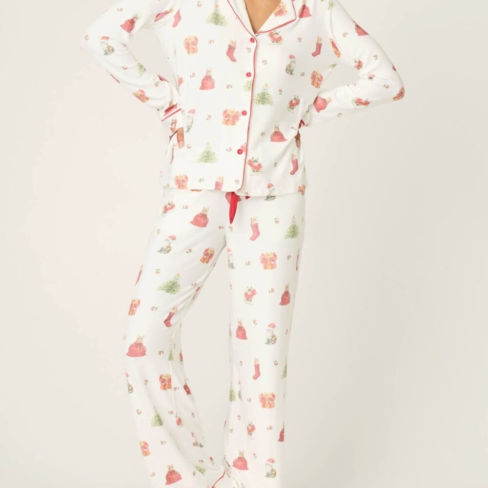 Feline Festive PJ Set